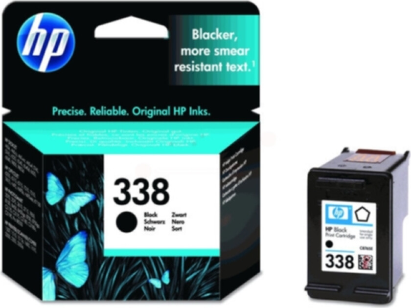 Hp Blekk Svart No.338