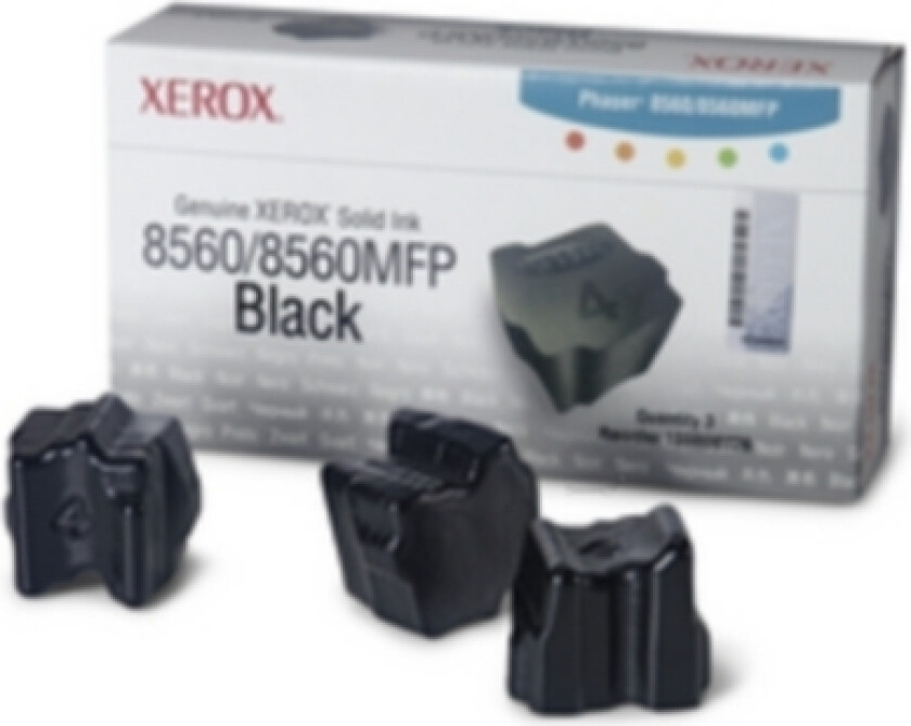 Colorstix 3x Svart - Phaser 8560