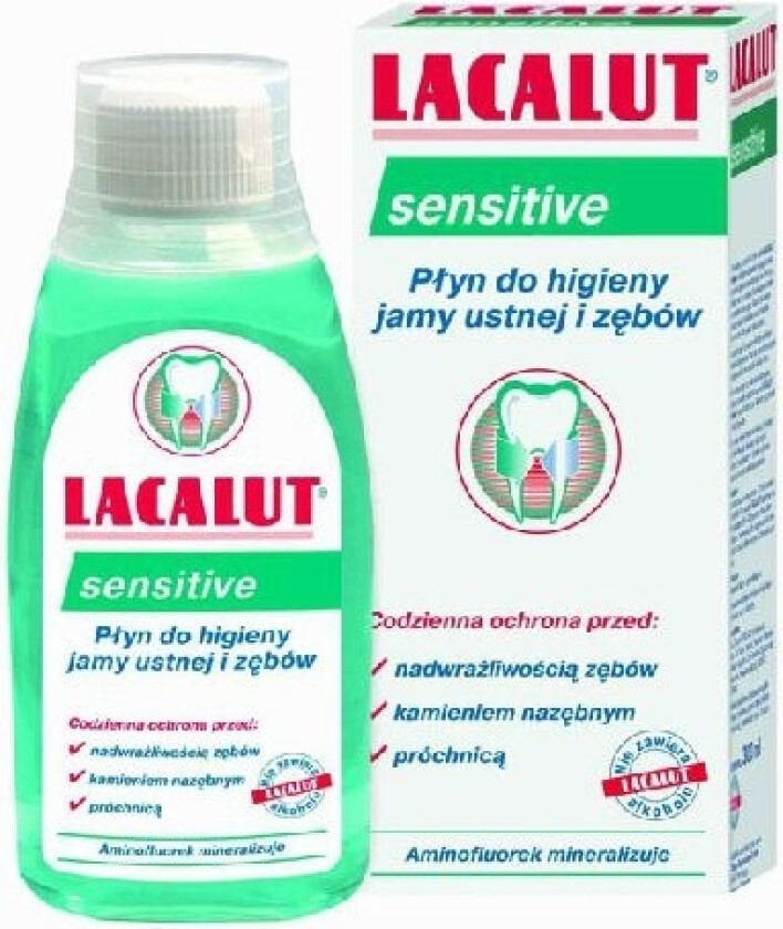 Lacalut Sensitive Mouthwash 300Ml