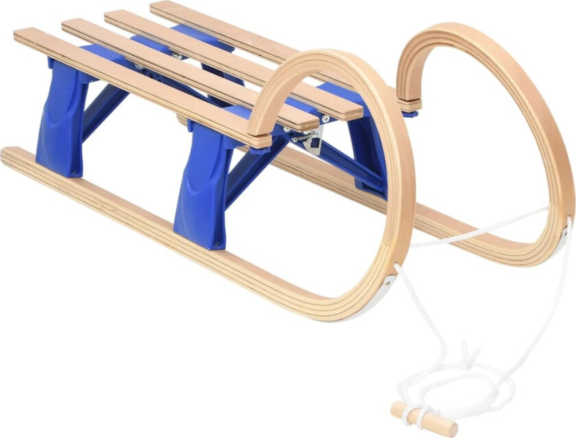 Sammenleggbar kjelke 110 cm kryssfiner