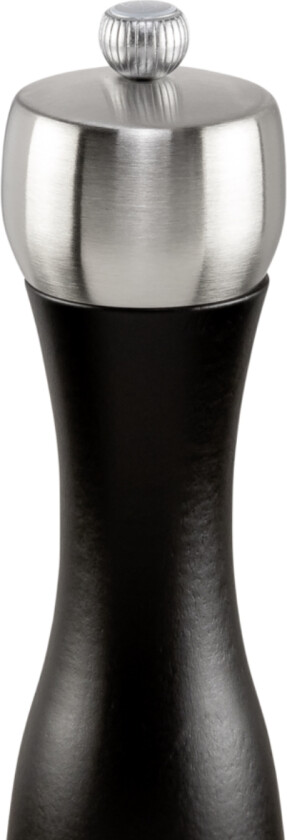 Fidji Krydderkvern Saltkvern Bøk Tre Matt Svart 20 Cm