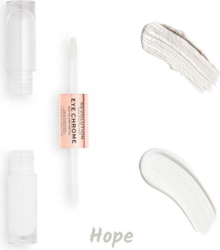 Eye Chrome Double-Sided Eyeshadow Mat & Chrom Hope 1Pc