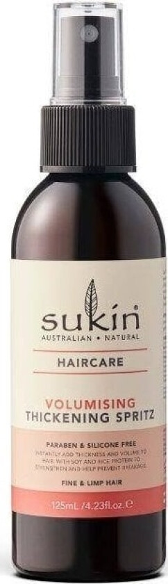 Sukin Sukin, Volumising, Styling Spray That Adds Volume, 125 Ml