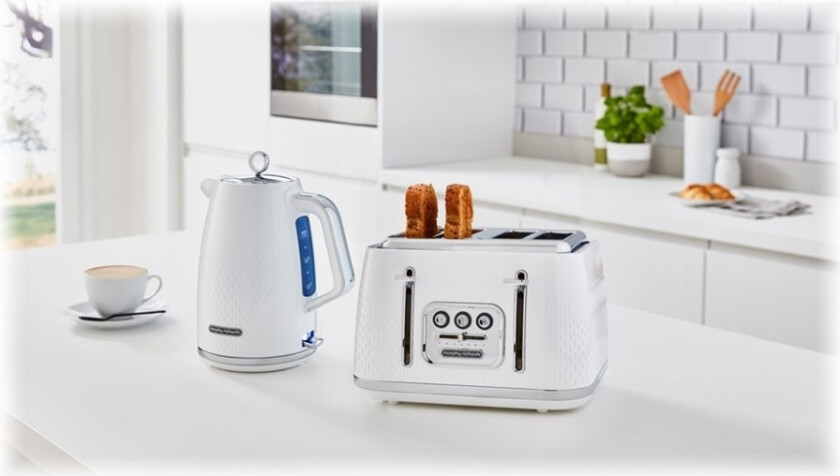 Verve 243012 - Brødrister - 4 Skive - 4 Spor - Hvit