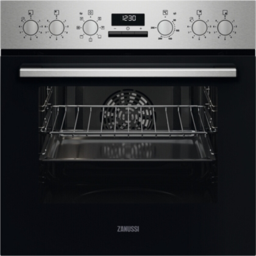 Zanussi Zofnc2x2, Medium, Elektrisk Ovn, 65 L, 65 L, 50 - 250 °C, 1300 W