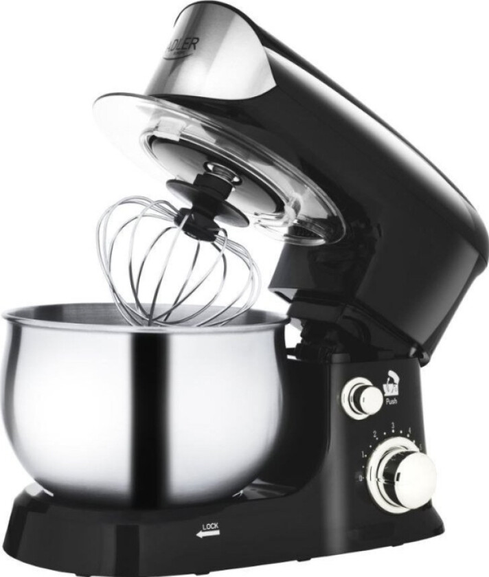 Adler Planetary Food Processor Ad 4226B 1200 W, Bowl Capacity 3L, Number Of Speeds 6, Black
