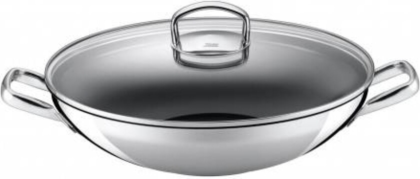 Silit Hong Kong 36 Cm, Rund, Wok-/Stekepanne, Rustfritt Stål, Hong Kong, 400 °C, Rustfritt Stål