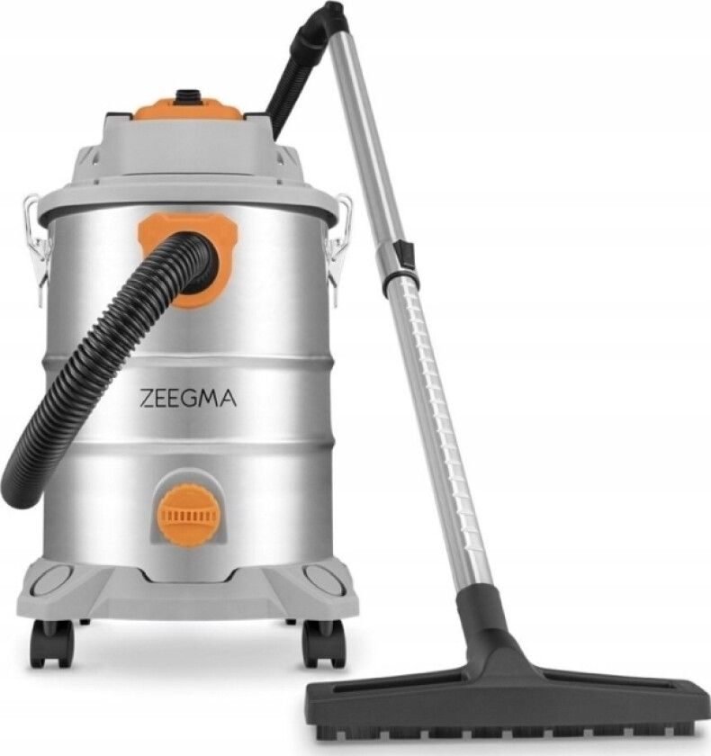 Zeegma Industristøvsuger Zeegma Zonder Pro Multi Silver Dry&Wet Støvsuger