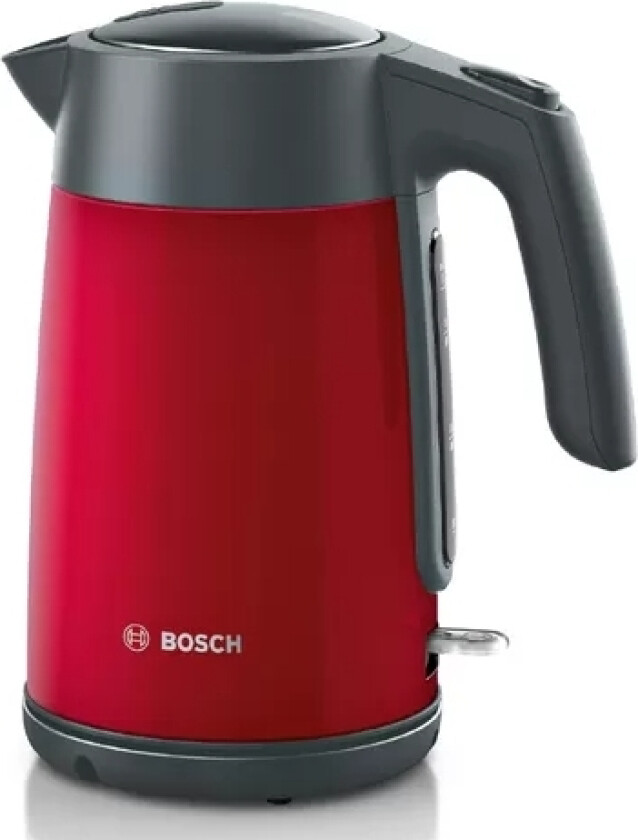 Twk7l464, 1,7 L, 2400 W, Rød, Vannivåindikator, Overopphetingsbeskyttelse, Trådløs