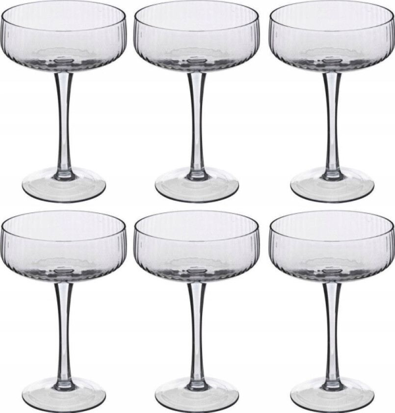 Secret De Gourmet Midnight Coupe Cocktailglass, 250 Ml, 6 Stk.