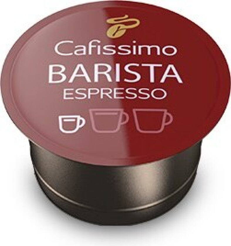 504191, Kaffe Kapsyl, Kaffe, Rød, 8 G, 80 G, Boks