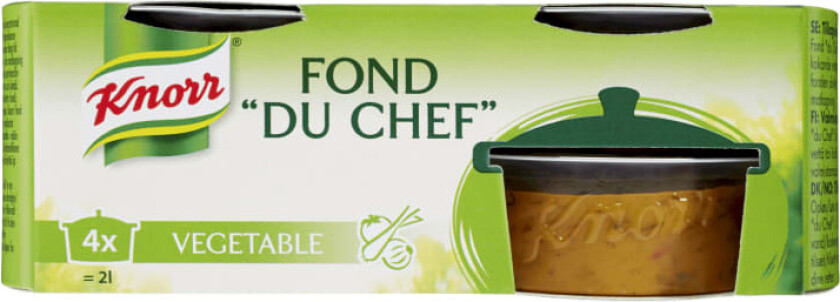 Fond Du Chef Grønnsak 4x28g
