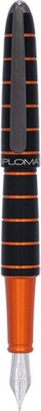 Diplomat Diplomat Elox Fyllepenn, B, Sort/Oransje