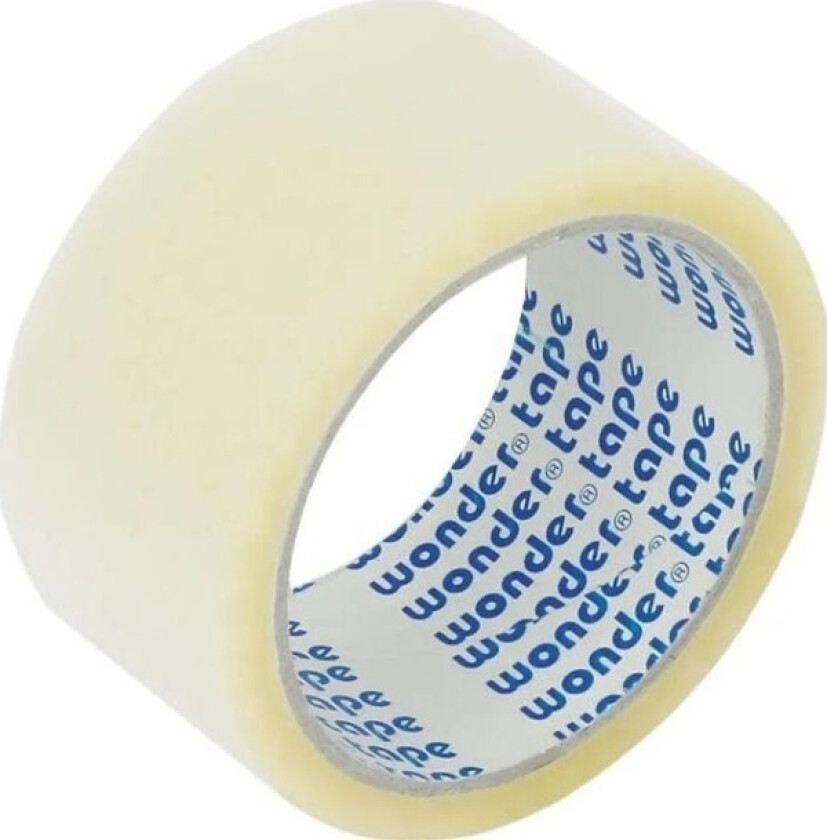 Grand Gjennomsiktig Pakketape 48Mmx50m (6Stk) Wonder
