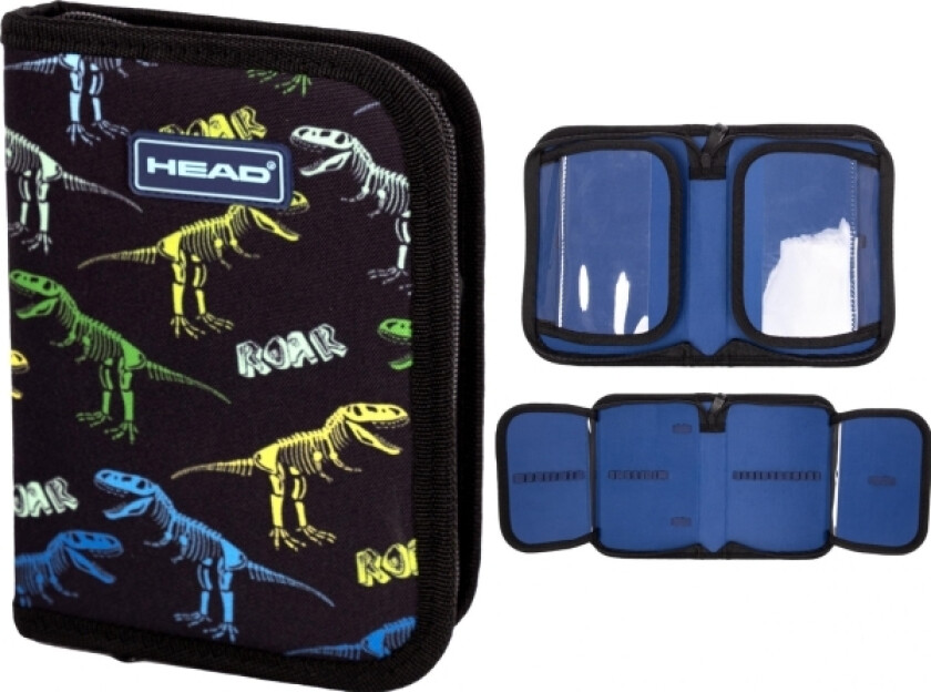 Pennal Dobbelt Pennal Head Dinos Era bag