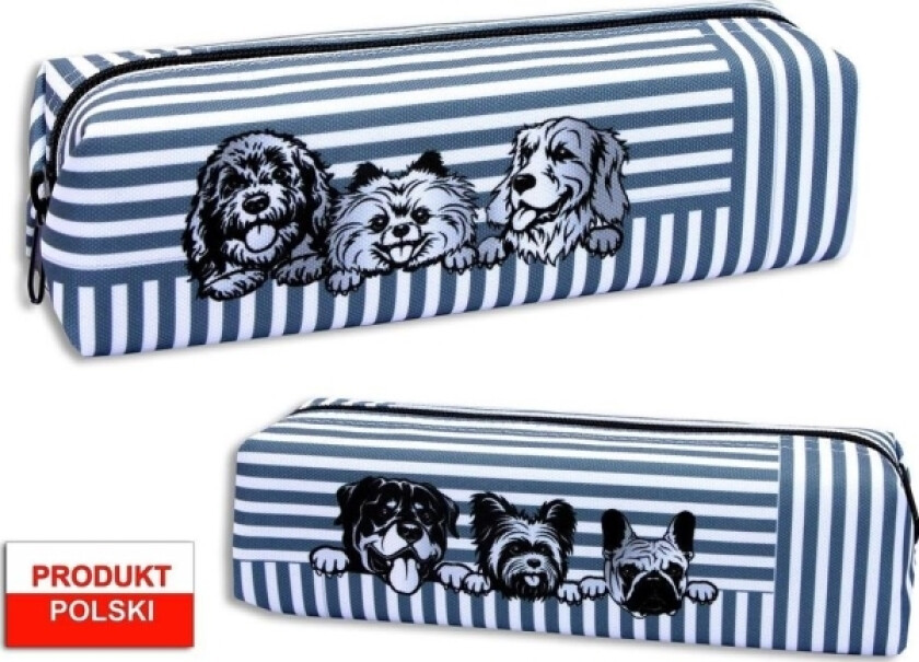 Warta Pencil Case School Pencil Case War-1186 Dogs Warta