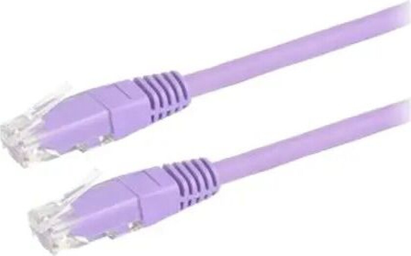 Nettverkskabel Lszh Rj-45 Rj-45 Cat 6 5m Purpur