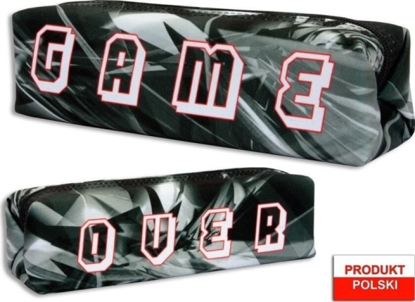 Warta Pennal Skolepenal War-1239 Blokk Game Over, Grå