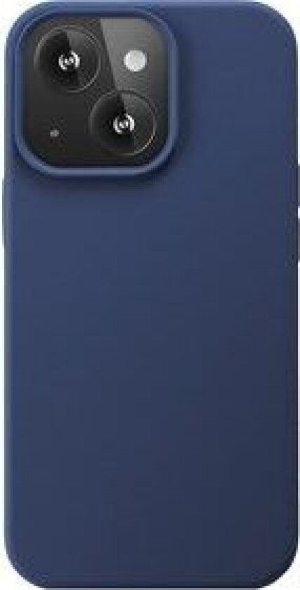 Soft silicone case w/ MagSafe Apple iPhone 14 Plus Navy Blue