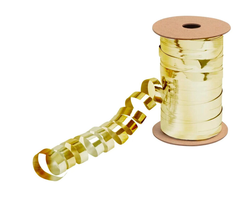 Bilde av Gavebånd selvkrøllende gull 200m