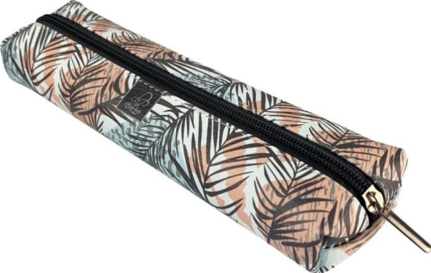 Bee-Bee Pencil Case Dachshund Pencil Case Ferns Beige