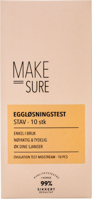 Eggløsningstest Stav, 10 stk