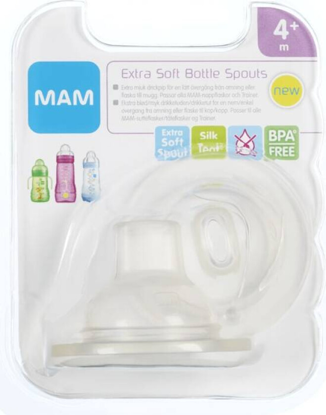Bilde av Flaskesmokk Extra Soft Spout 2stk Nam