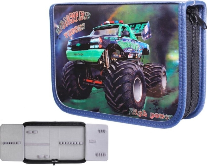 Pencil Case Warta Pencil Case War-372 Monster/5 Warta