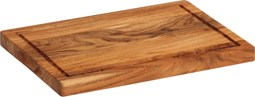 Skjærebrett 35x25x2,5 cm heltre akasie