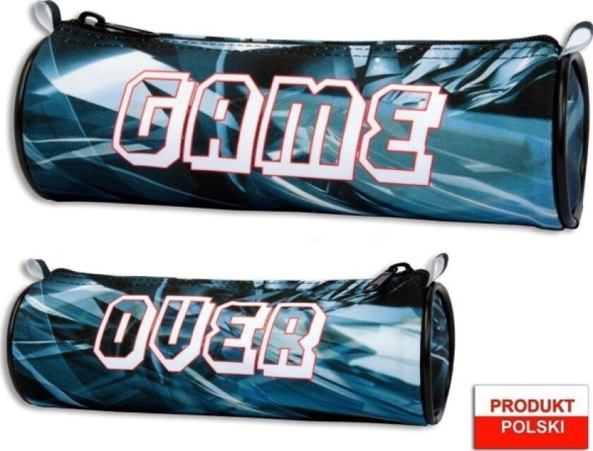 Warta Pennal Skolepenal War-1237 Game Over Tube, Marineblå