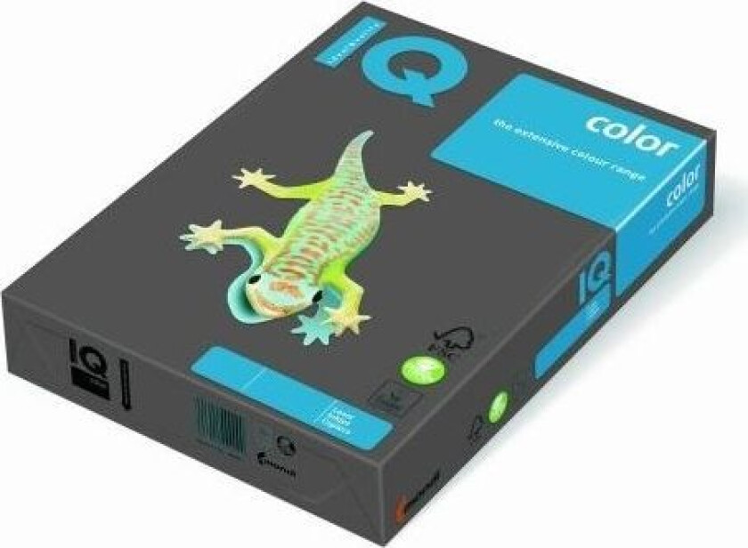 Iq Color Iq Color A4 Kopipapir 80G Sort 500 Ark