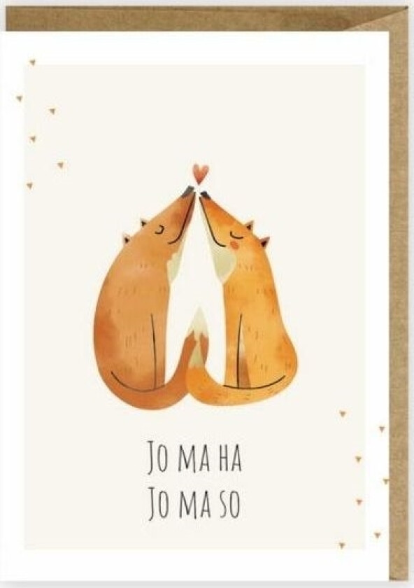 Gratulasjonskort Liska, Jo Ma Ha K024