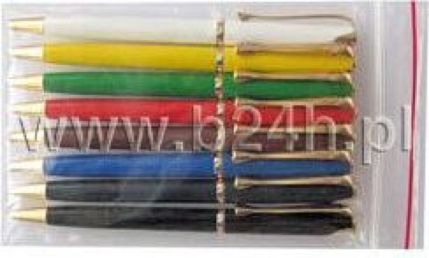 Sofia Gold Kulepenn, Blanding Av 8 Farger