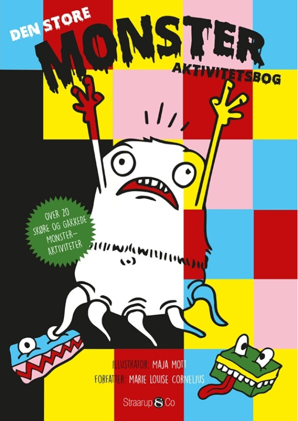 Den Store Monsteraktivitetsbog | Marie Louise Cornelius