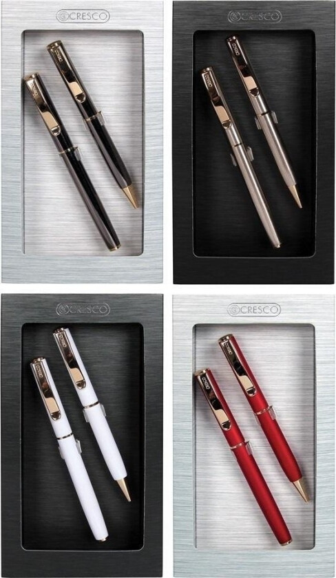 Cresco Classic Penn + Kulepenn I En Gaveeske