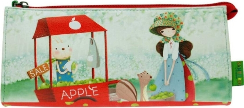 Pennal Stor Kosmetikkveske - An Apple A Day