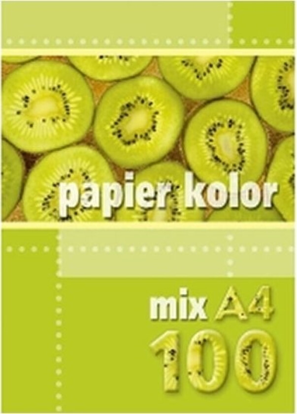 Linje A4 Kopipapir 80G Gul 100 Ark