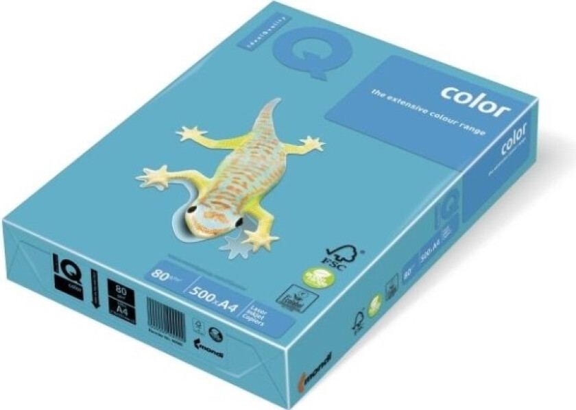 Iq Color Maestro Color A4 Kopipapir 160G Marine 250 Ark