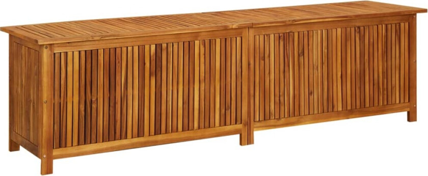 Putekasse 200x50x58 cm heltre akasie