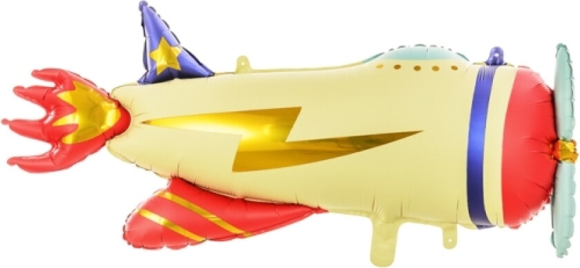 Partydeco Fb108, Lekeballong, Folie, Flerfarvet, Fest Tema, Figur, 910 Mm