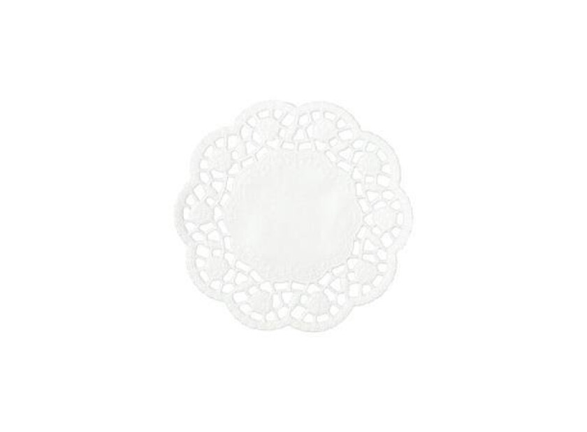 Kakeservietter Hvit, 12cm pk/12