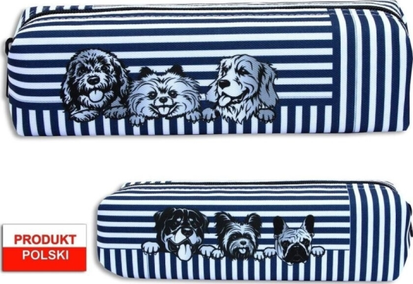 Warta Pencil Case School Pencil Case War-1185 Dogs Warta