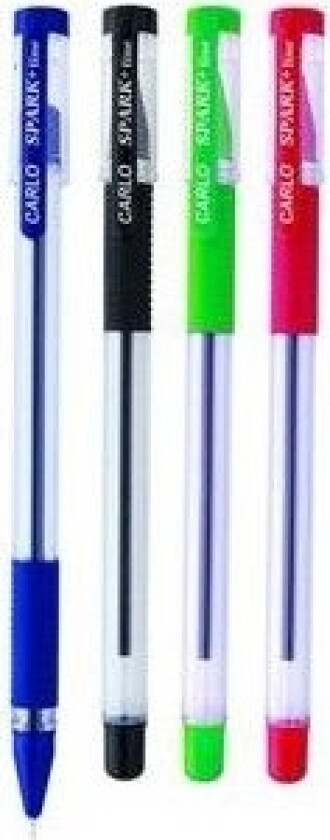 Spark Line Carlo Kulepenn 0,7 Mm 4 Farger (155015)