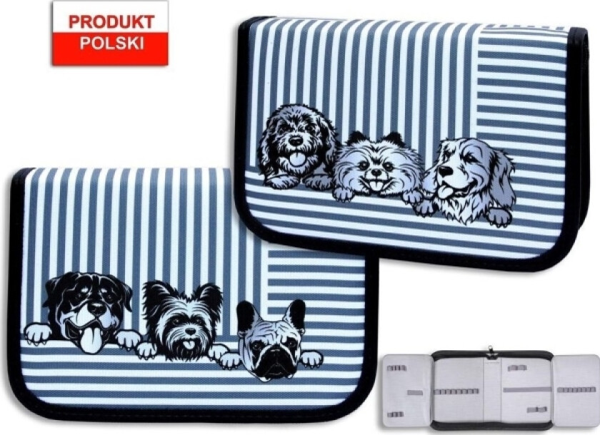Warta Pencil Case. War-1182 Dogs Warta Pencil Case