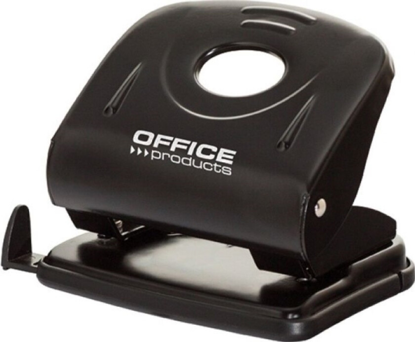 Hole Punch Office Products Hole Punch Office Products, Punches Up To 30 Sheets, Metal, Black