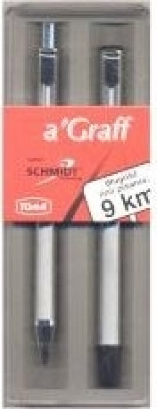 Toma Kulepenn Med Svart To-845