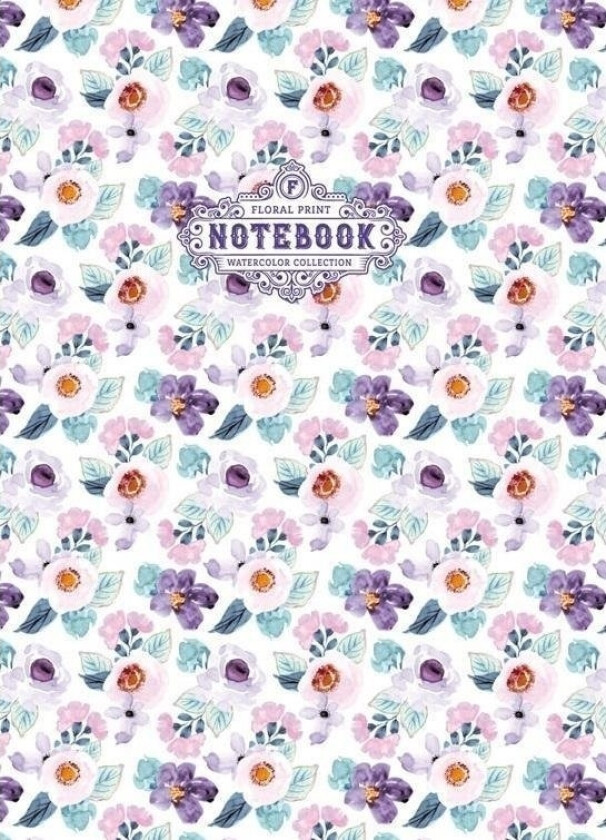 Frisk Dekorativ Notatbok 145X197/64K Tw Flowers