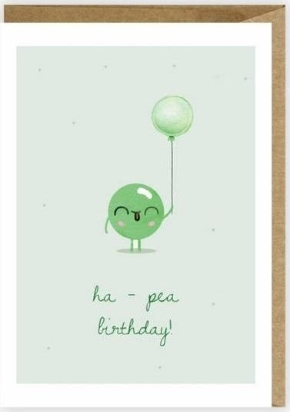 Bursdagskort, Øko Konvolutt K020