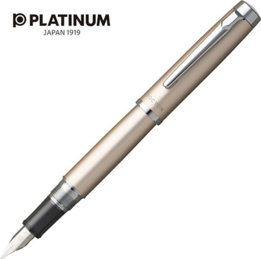 Proycon Luster Champagne Gold Fyllepenn, M, Gull