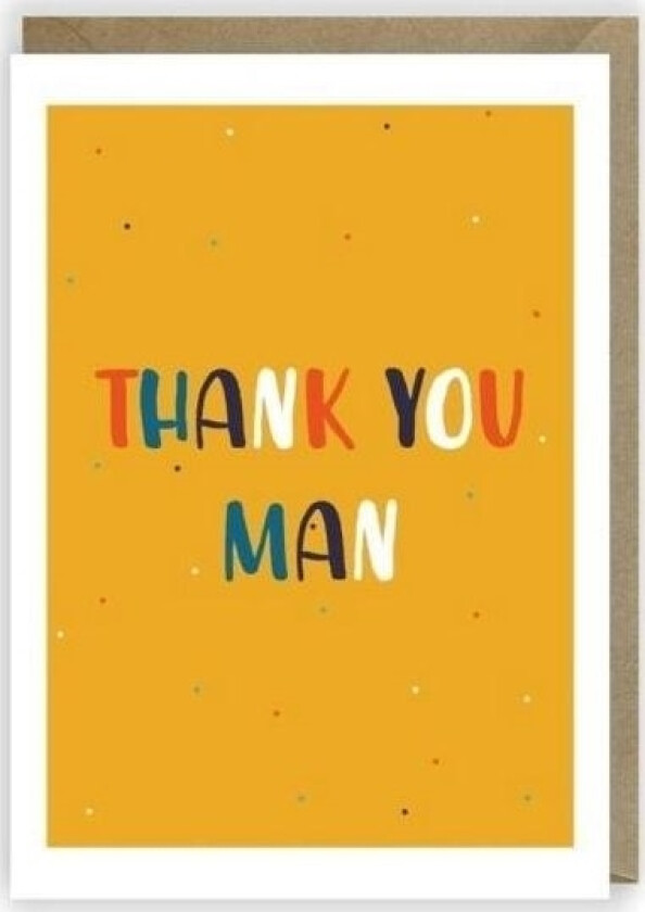 Gratulasjonskort, Øko-Konvolutt Takk K005